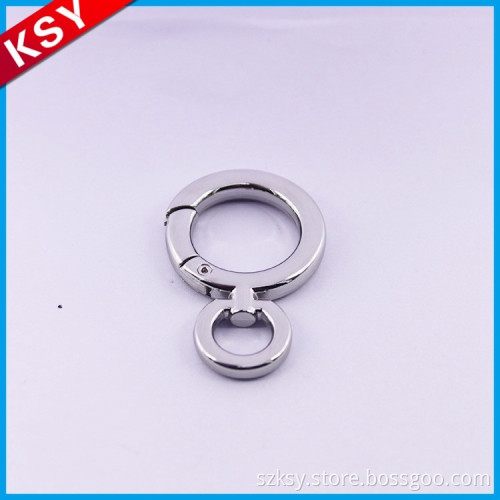 Wholesale High Quality Guangzhou Engraved Logo Swivel Eye Snap Hook With D Ring